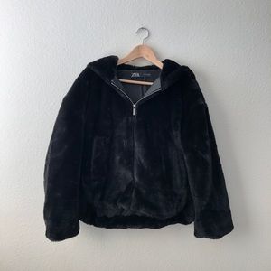 ZARA Fluffy Coat